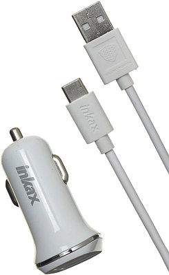 Зарядное устройство Inkax CD-13 USB Type-C белый