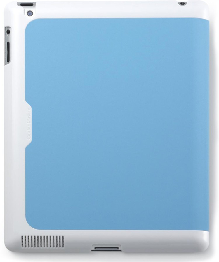 Чехол для планшета Cooler Master Wake Up Folio C-IP3F-SCWU-BW белый-голубой - фото 1 - id-p94747919