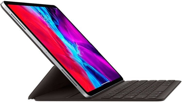 Чехол для планшета Apple Smart Keyboard для Apple iPad Pro 2020 MXNL2RS/A черный - фото 4 - id-p94747923