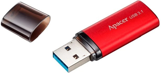 USB Flash карта Apacer AP64GAH25BR-1 64GB красный - фото 2 - id-p94747159