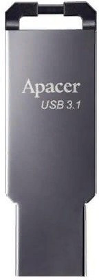 USB Flash карта Apacer AH360 AP64GAH360A-1 64Gb серебристый - фото 1 - id-p94747162