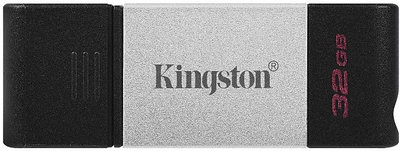 USB Flash карта Kingston DataTraveler 80 32Gb серебристый