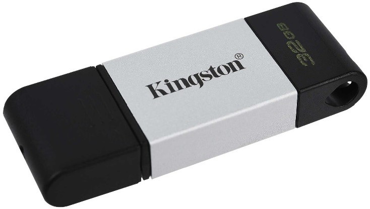 USB Flash карта Kingston DataTraveler 80 32Gb серебристый - фото 3 - id-p94747163