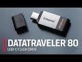 USB Flash карта Kingston DataTraveler 80 32Gb серебристый - фото 5 - id-p94747163