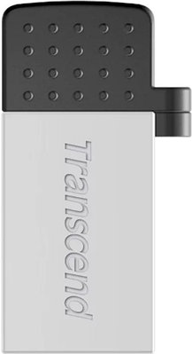 USB Flash карта Transcend TS16GJF380S 16Gb серебристый