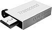 USB Flash карта Transcend TS16GJF380S 16Gb серебристый, фото 2