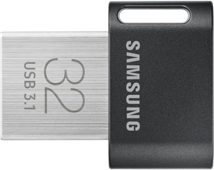 USB Flash карта Samsung FIT Plus 32Gb USB 3.1 черный - фото 1 - id-p94747189