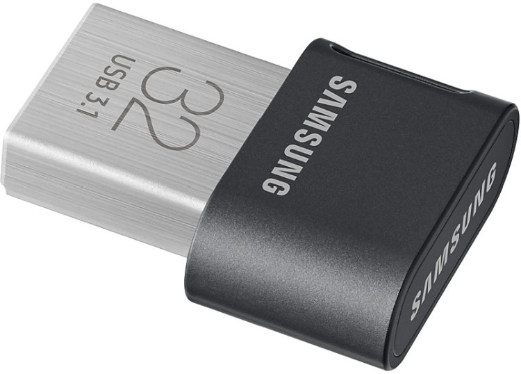 USB Flash карта Samsung FIT Plus 32Gb USB 3.1 черный - фото 4 - id-p94747189