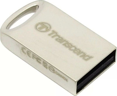 USB Flash карта Transcend TS64GJF710S 64Gb серебристый