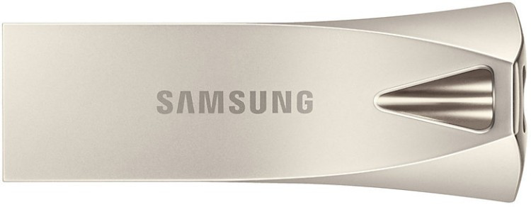 USB Flash карта Samsung Bar Plus MUF-128BE3 128GB серебристый - фото 1 - id-p94747223