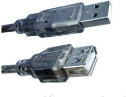 Кабель Monster USB - USB 3 м серый - фото 1 - id-p94748915