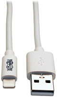 Кабель Tripp Lite USB - Lightning 0.9 м M100-003-WH