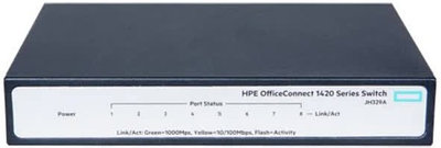 HPE OfficeConnect 1420 8G Switch JH329A черный