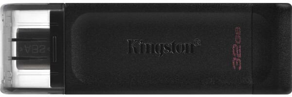 USB Flash карта Kingston DT70/32GB 32Gb черный