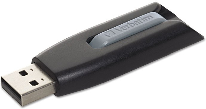 USB Flash карта Verbatim 49174 64GB черный