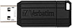 USB Flash карта Verbatim Pinstripe 049071 128Gb черный, фото 3