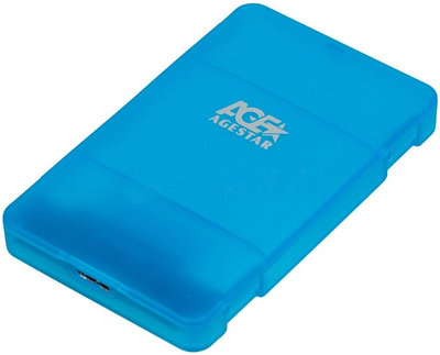 Внешний бокс AGESTAR 3UBCP3-BL синий