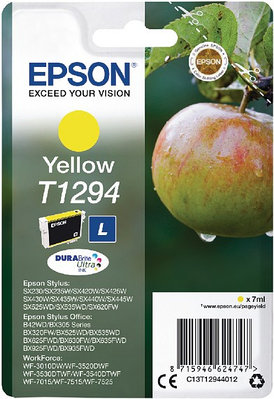 Картриджи Epson C13T12944012 желтый