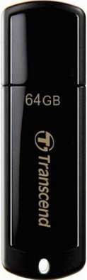 USB Flash карта Transcend JetFlash 350 64GB черный