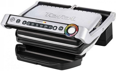 Электрогриль Tefal Optigrill+ GC712D34 серебристый