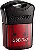 USB Flash карта Apacer AH157 AP64GAH157R-1 64GB черный-красный, фото 2