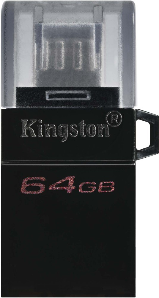 USB Flash карта Kingston DTDUO3G2 64Gb черный