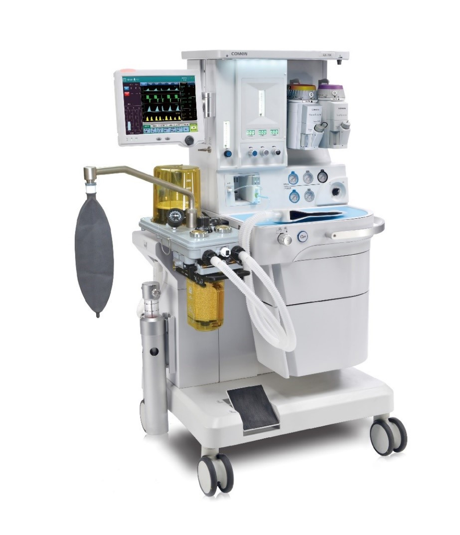 Наркозный аппарат Comen Medical с принадлежностями, варианты исполнения модель: AX-800