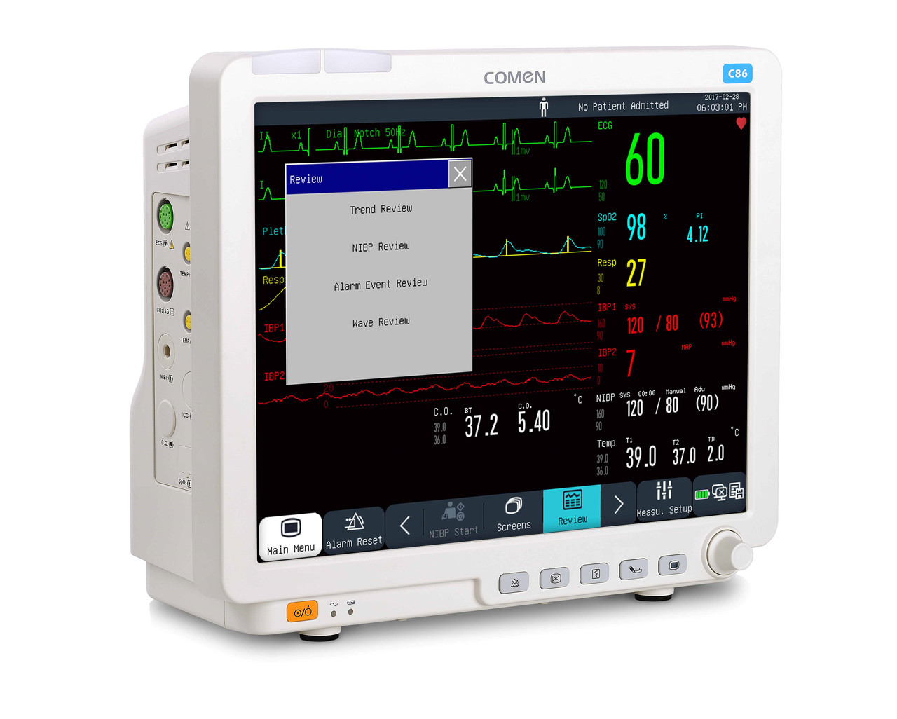Прикроватные мониторы пациента для всех отделений больницы к модульного монитора модель C86