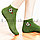 Носки женские хлопковые рисунком Авокадо 36-41 размер CH71140 зеленые, фото 2