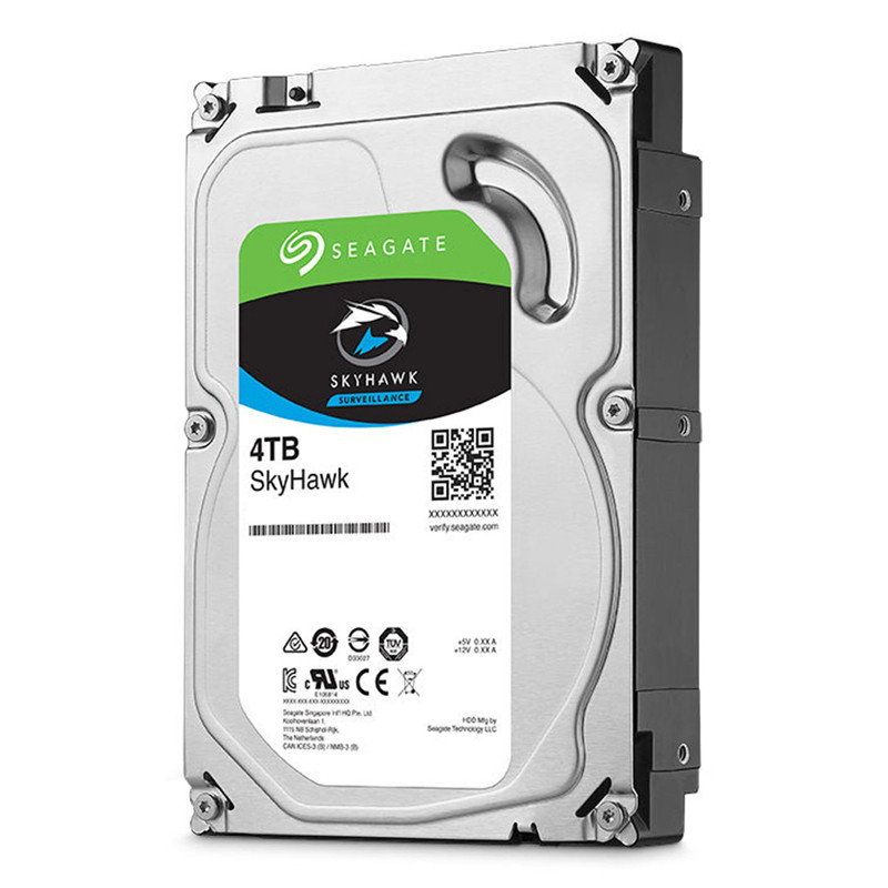 Жёсткий диск HDD для видеонаблюдения 4Tb Seagate SkyHawk Surveillance ST4000VX013