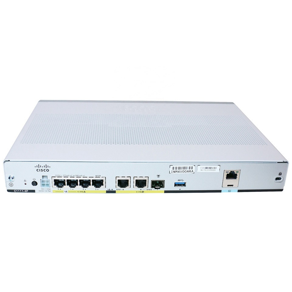 Маршрутизатор ISR 1100 4 Ports Dual GE WAN Ethernet Router