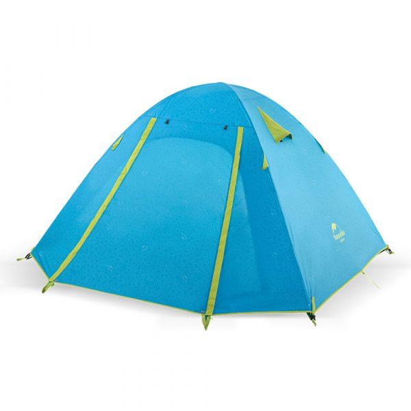Палатка Naturehike P-Series 3х местная синяя NH18Z033-P