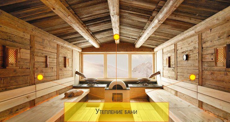 УТЕПЛЕНИЕ БАНИ ПЕНОПОЛИУРЕТАНОМ, фото 1