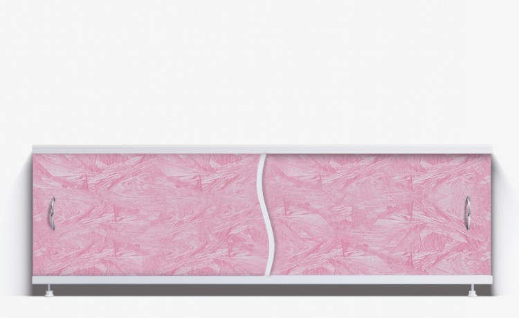 Экран под ванну Alavann Премьер // 37 розовый мороз 1.5 м