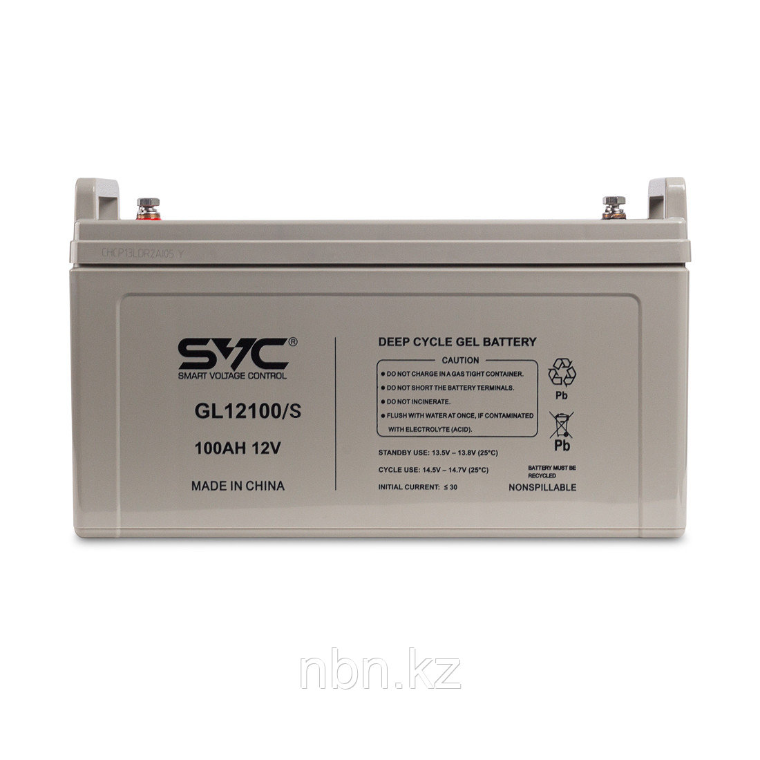 Аккумуляторная батарея SVC GL12100/S 12В 100 Ач (407*172*236) - фото 2 - id-p94698003