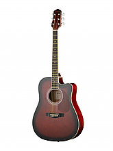 Акустическая гитара с вырезом Naranda DG120CWRS