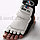 Защита стопы носки-футы для тхэквондо на липучках Dae do белые Размер M, фото 2