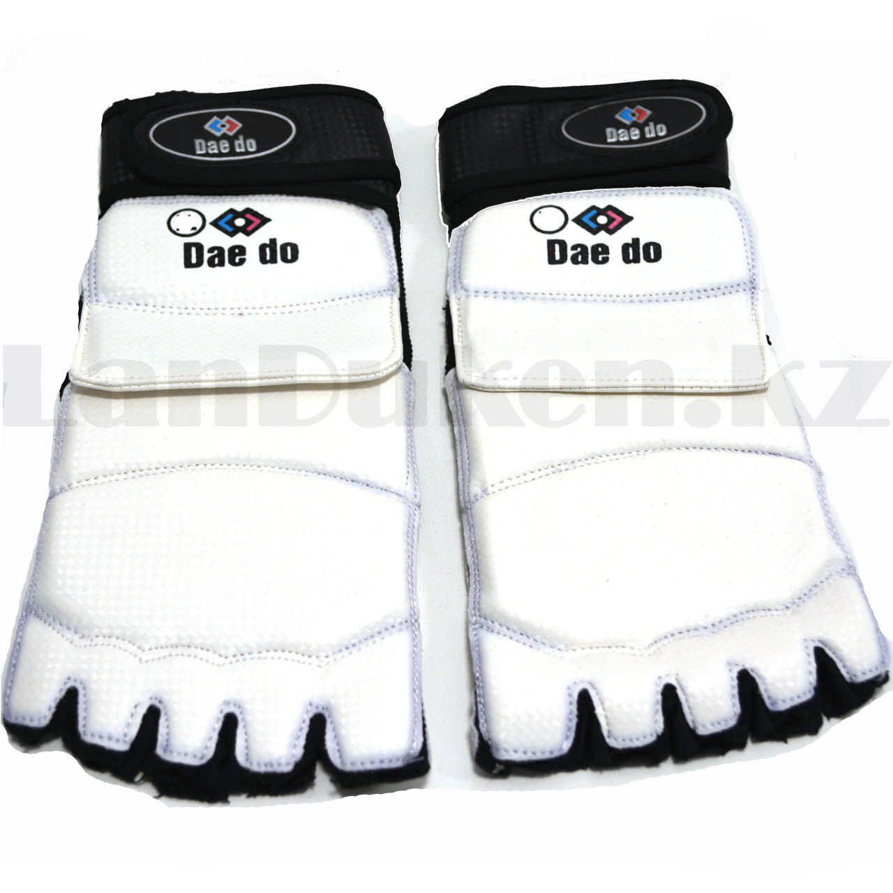 Защита стопы носки-футы для тхэквондо на липучках Dae do белые Размер ХL - фото 8 - id-p94802454