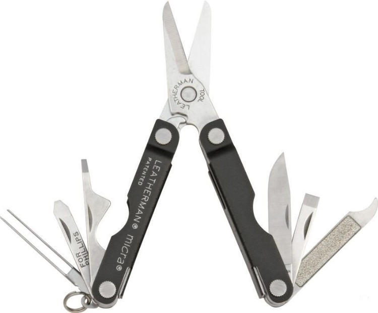 Мультитул Leatherman Micra 64320082N черный