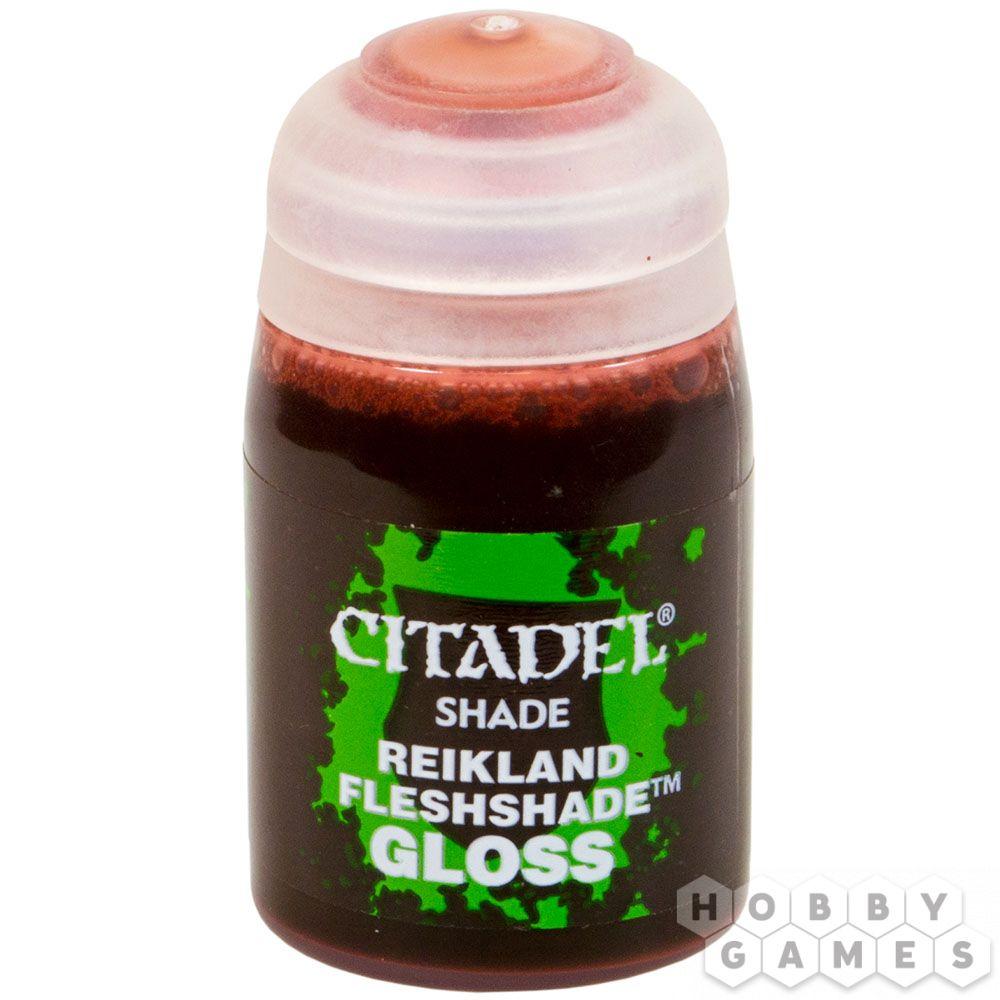 Краска Citadel: Глянцевая Рейкладнская плоть (Shade: Reikland Fleshshade Gloss 24 ml)
