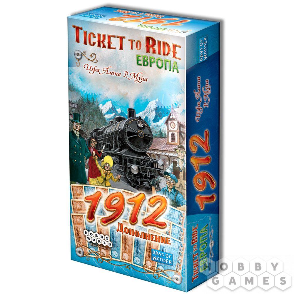 Настольная игра Ticket to Ride. Европа: 1912