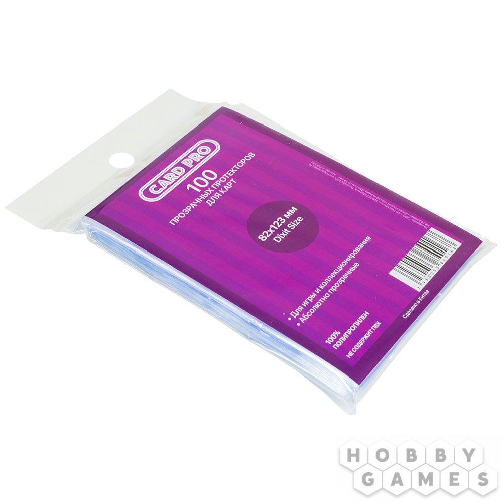 Прозрачные протекторы Card-Pro 82х123 мм (100 шт.)