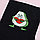 Носки женские хлопковые рисунком Авокадо 36-41 размер CH71140 черные, фото 3