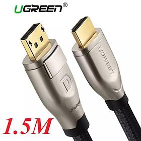 Кабель Ugreen Display Port на Hdmi  1.5 метра Dp to HDMI 4k 60hz кабель высшего качества