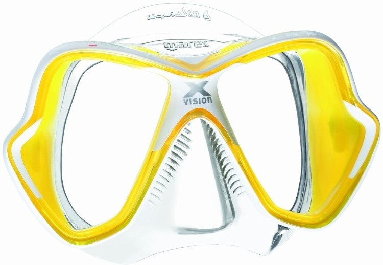 Маска Mares X-Vision LiquidSkin YLWCYL 411045 желтый, фото 1