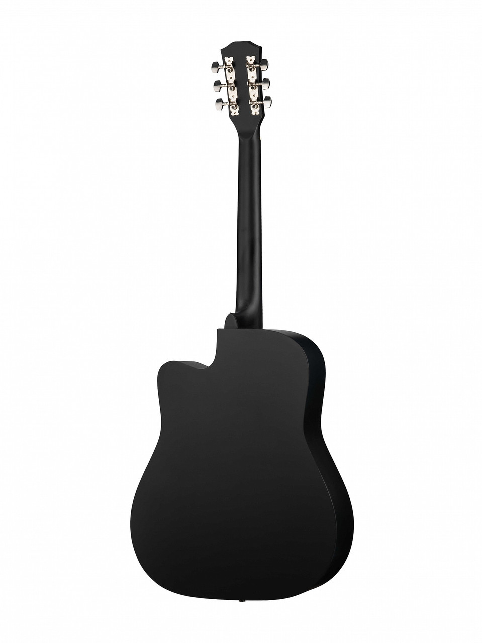 Акустическая гитара 41", с вырезом, черная, Fante FT-221-BK - фото 2 - id-p92231002