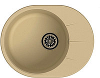 Кухонная мойка EWIGSTEIN Rund 45F Бежевый Beige