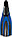 Ласты Mares Avanti Superchannel Full Foot 410317 синий 44-45, фото 3