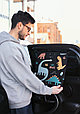 Солнцезащитная шторка в автомобиль  Leokid "Hey Dino" (50*50), фото 3