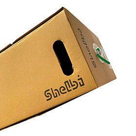 Shelbi Кабель связи витая пара U/UTP, кат.5E 4х2х24AWG solid, LSZH, 305м, зелёный